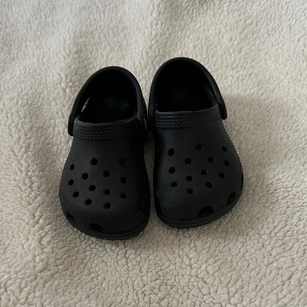 CROCS Kids Black Water Shoes